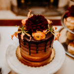 Small vegan fall wedding cake from Crust Vegan Bakery in Philadelphia